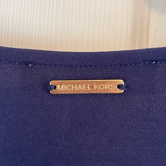 Michael Kors Front Tie Sleeveless Dress NWT women’s large - Picture 3 of 4